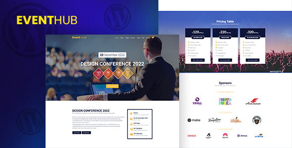 Event Hub- Event, Conference WordPress Theme