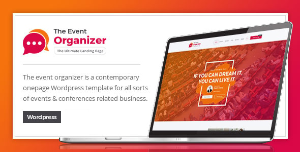 Event Organizer - WordPress Theme for Conferences