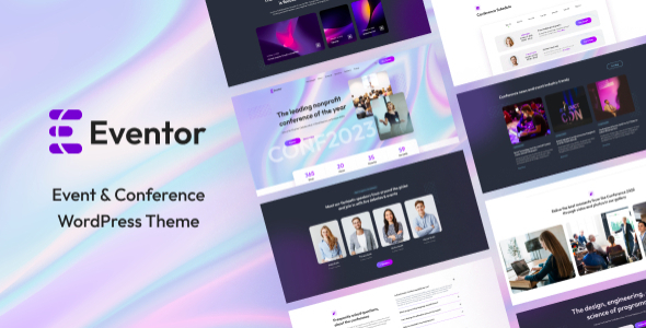 Eventor - Meetup Conference Elementor WordPress Landing Page