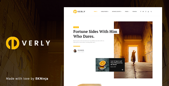 Everly - Blog and Magazine WordPress Theme