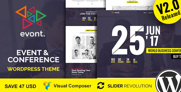 Evont - Event And Conference WordPress Theme