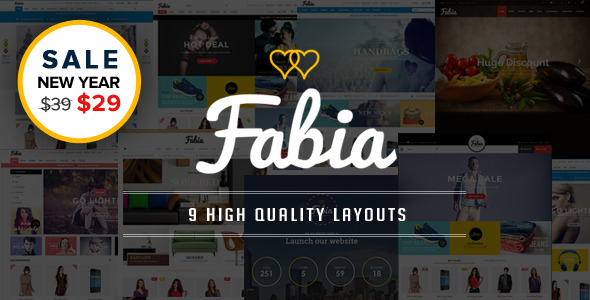 Fabia - Multipurpose Responsive WooCommerce WordPress Theme