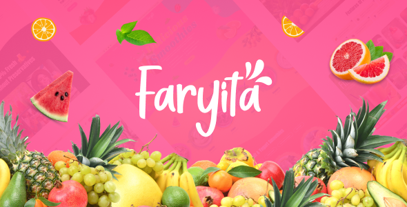 Faryita - Organic Juice & Health Drinks WordPress Theme