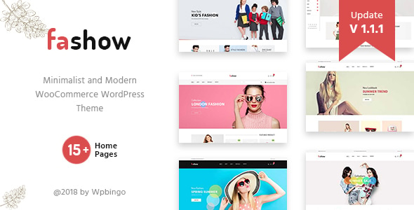 Fashow - Minimal and Modern WooCommerce Fashion WordPress Theme