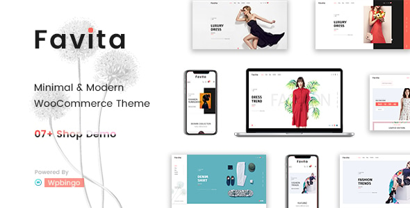 Favita - Fashion WooCommerce WordPress Theme