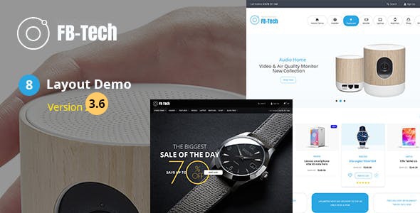 FB Tech - Digital shop RTL WooCommerce Theme