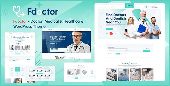 Fdoctor - Medical & Doctors Directory Listing WordPress Theme