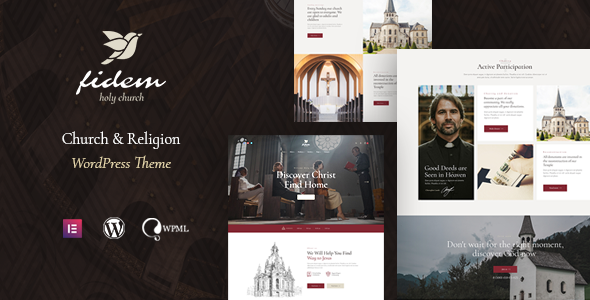 Fidem - Church & Religion WordPress Theme