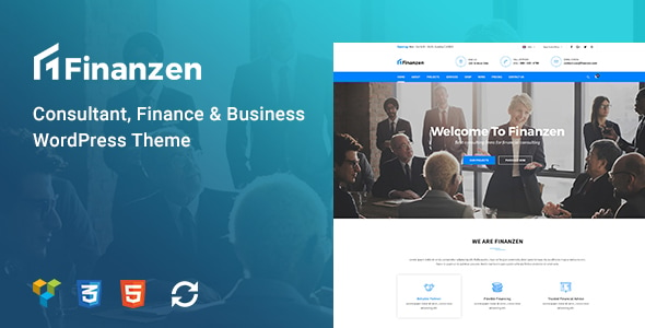 Finanzen - Consultant, Finance & Business WordPress Theme