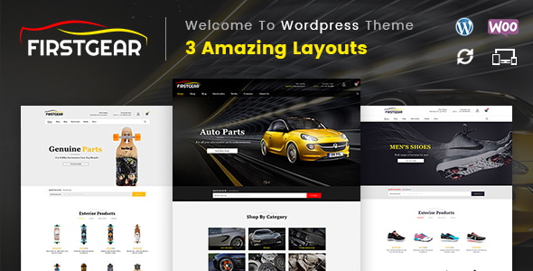 FirstGear - Multipurpose WooCommerce Theme