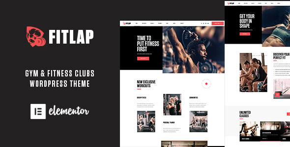 Fitlap - Gym & Fitness Club WordPress Theme