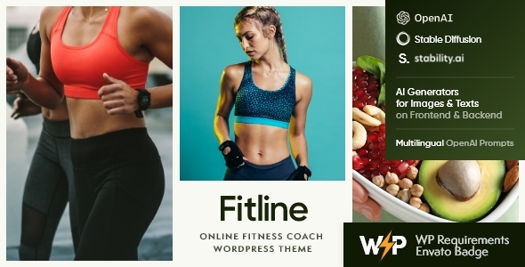 FitLine — Personal Coach WordPress Theme