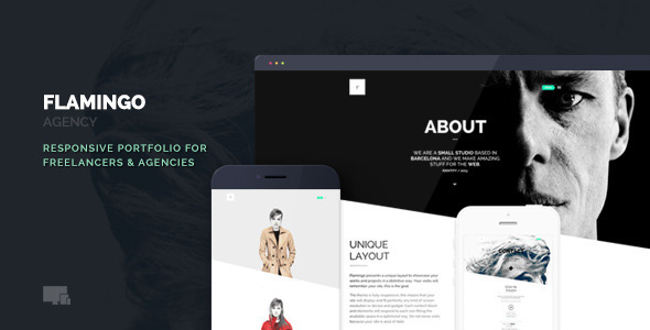 Flamingo - Agency & Freelance Portfolio Theme for WordPress