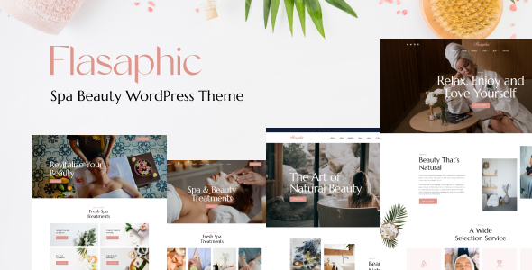 Flasaphic - Spa Beauty WordPress Theme