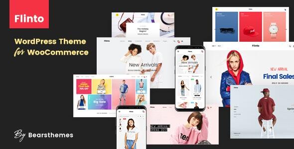 Flinto – Modern and Minimal eCommerce WordPress Theme