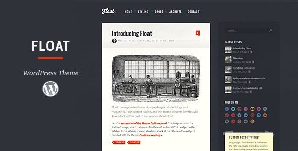 Float WordPress Theme