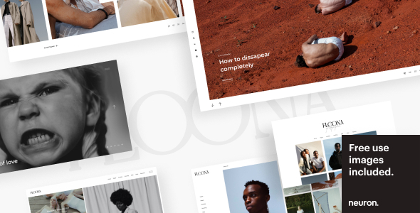 Floona - Minimal Photography WordPress Theme