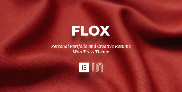 FLOX - Personal Portfolio & Resume WordPress Theme