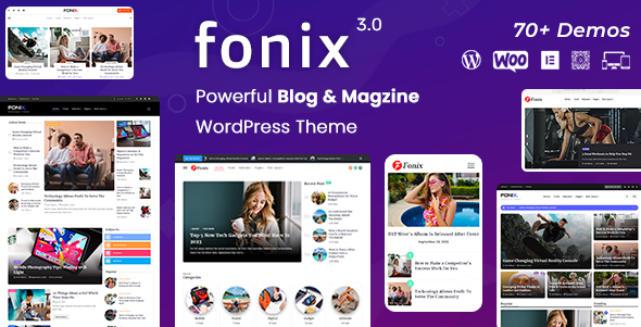 Fonix | Newspaper & Magazine WordPress Theme