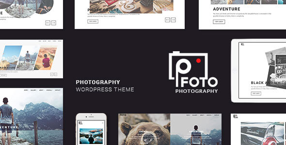 Foto - Photography WordPress Themes for Photographers