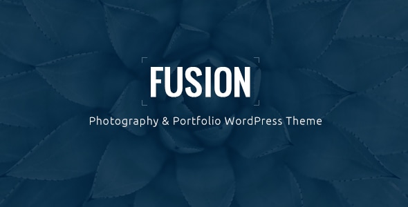 Fusion | Portfolio WordPress Theme