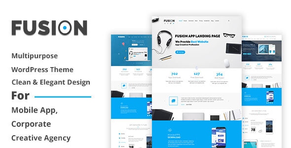 Fusion – Responsive Multipurpose WordPress Theme