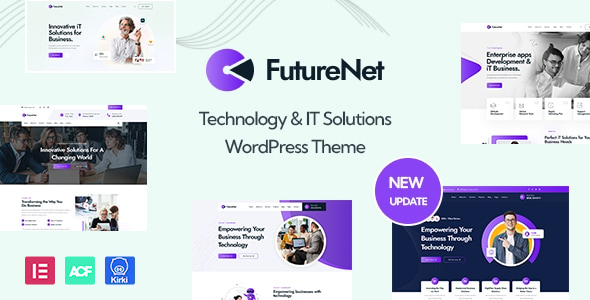 Futurenet - Technology & IT Solutions WordPress Theme