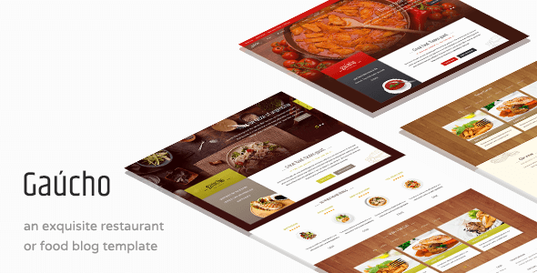 Gaucho - Food & Restaurant WP Theme