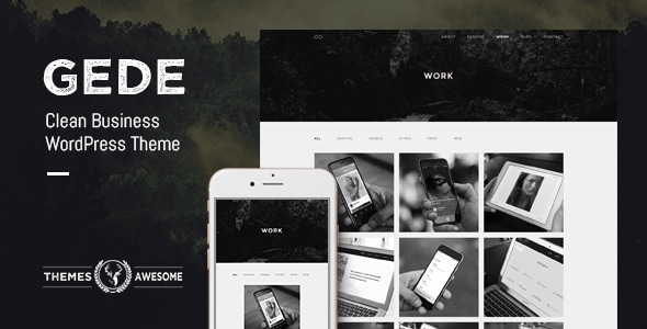 Gede - Clean Business WordPress Theme