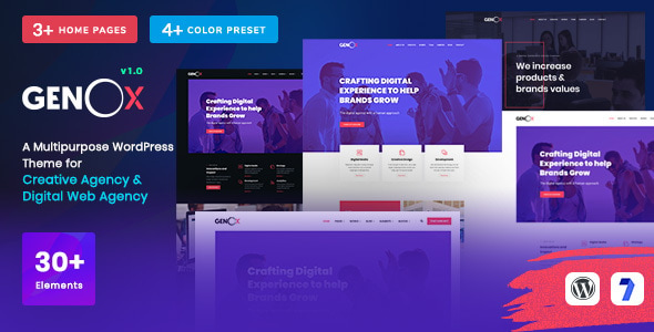 Genox - Creative Gutenberg WordPress Theme