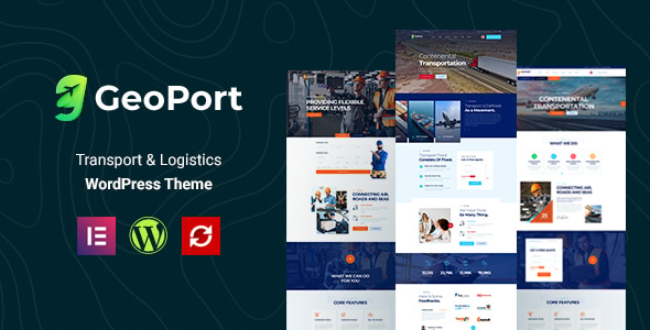 Geoport - Transport & Logistics WordPress Theme