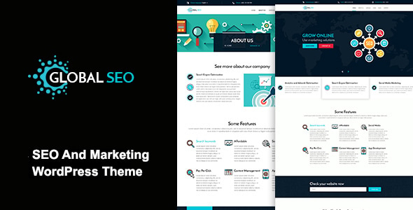 GLOBAL SEO - Marketing And Responsive WordPress Theme