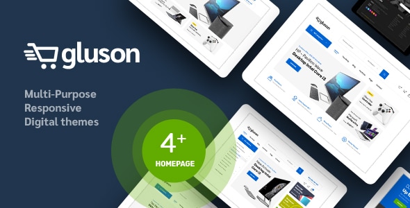 Gluson - Digital Theme for WooCommerce WordPress