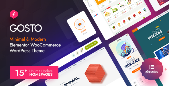 Gosto - Multipurpose WooCommerce WordPress Theme