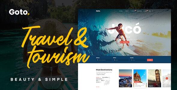 Goto - Tour & Travel WordPress Theme