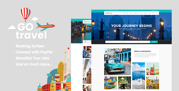 GoTravel - Travel Agency Theme