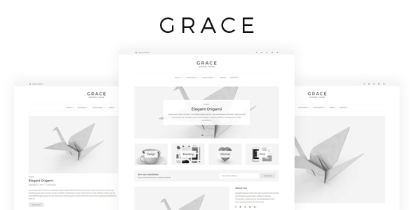 Grace - Minimal WordPress Blog Theme