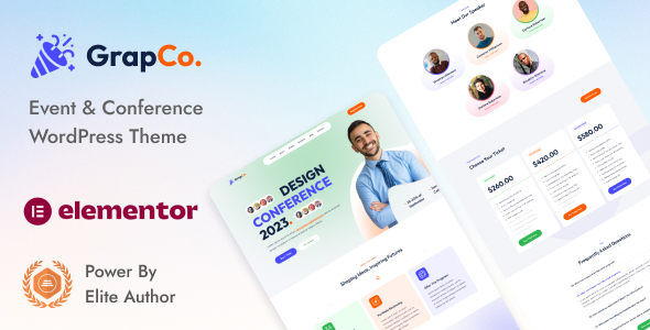 Grafco - Event Conference WordPress Theme