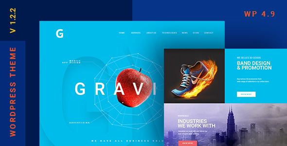 Gravitify | Multipurpose Business WordPress Theme