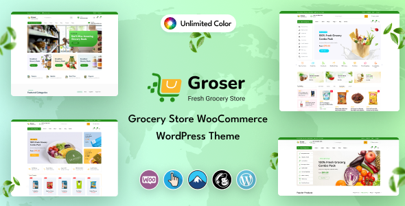 Groser - Grocery Store WooCommerce WordPress Theme