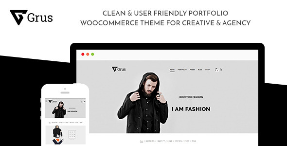 Grus | Portfolio Wordpress Theme