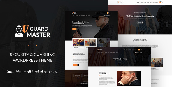 Guard Master - Security Guards WordPress Theme