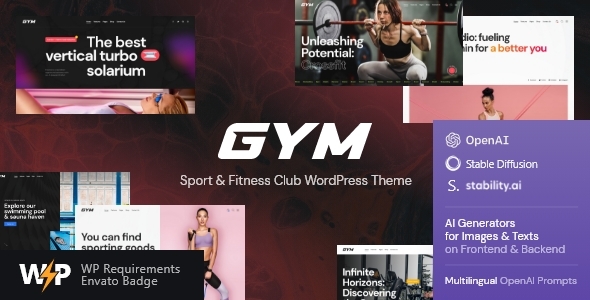 GYM | Gym WordPress Theme