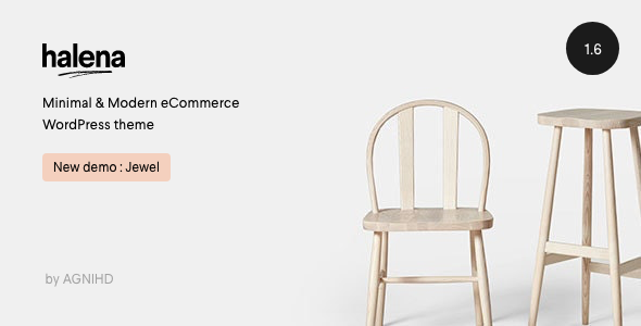 Halena | Minimal & Modern eCommerce WordPress Theme