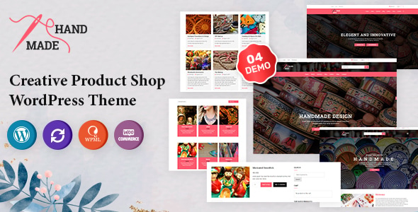 Handmade Product Shop  WordPress Theme