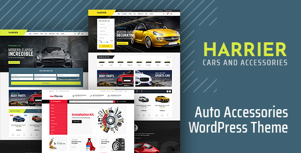 Harrier - Car Dealer and Automotive WordPress Theme