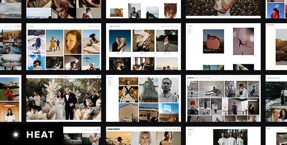 Heat - Responsive Photography WordPress Theme