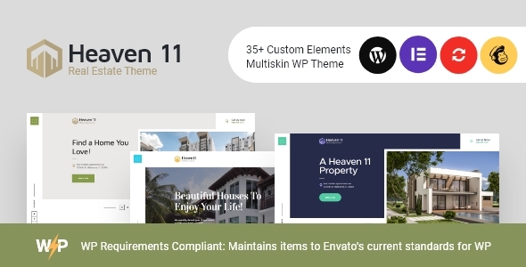 Heaven11 | Property & Apartment Real Estate WordPress Theme