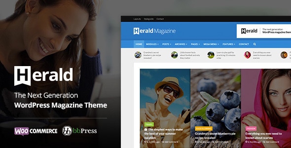 Herald - Newspaper & News Portal WordPress Theme