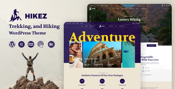 Hikez - Adventure Travel WordPress